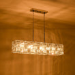 Load image into Gallery viewer, Farmhouze Light - Contemporary Chic Faceted Crystal Square Island Chandelier - Chandelier - 40 in -
