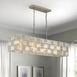 Load image into Gallery viewer, Farmhouze Light - Contemporary Chic Faceted Crystal Square Island Chandelier - Chandelier - 40 in -