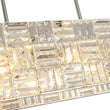 Load image into Gallery viewer, Farmhouze Light - Contemporary Chic Faceted Crystal Square Island Chandelier - Chandelier - 40 in -