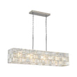 Load image into Gallery viewer, Farmhouze Light - Contemporary Chic Faceted Crystal Square Island Chandelier - Chandelier - 40 in -