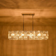 Load image into Gallery viewer, Farmhouze Light - Contemporary Chic Faceted Crystal Square Island Chandelier - Chandelier - 40 in -