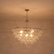Load image into Gallery viewer, Farmhouze Light - Designer Glam Cluster Glass Globe Bubble Tiered Chandelier - Chandelier - Nickel -