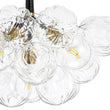 Load image into Gallery viewer, Farmhouze Light - Dimmable Cluster Decorative Pattern Glass Bubble Chandelier - Chandelier - White -