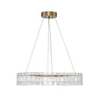 Load image into Gallery viewer, Farmhouze Light - Dimmable LED Water Glass Wagon Wheel Chandelier - Chandelier - 23.6 in -