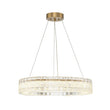 Load image into Gallery viewer, Farmhouze Light - Dimmable LED Water Glass Wagon Wheel Chandelier - Chandelier - 23.6 in -