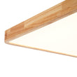Load image into Gallery viewer, Farmhouze Light - Dimmable LED Wooden Rectangular Flush Mount Light - Ceiling Light - 3000K Warm White -