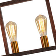 Load image into Gallery viewer, Farmhouze Light - Farmhouse 6 - Light Rectangle Kitchen Island Linear Chandelier - Chandelier - Imitated Copper -