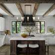 Load image into Gallery viewer, Farmhouze Light - Farmhouse 8 - Light Rectangle Island Linear Chandelier - Chandelier - 8 Bulbs -