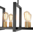 Load image into Gallery viewer, Farmhouze Light - Farmhouse 8 - Light Rectangle Island Linear Chandelier - Chandelier - 8 Bulbs -