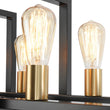 Load image into Gallery viewer, Farmhouze Light - Farmhouse 8 - Light Rectangle Island Linear Chandelier - Chandelier - 8 Bulbs -