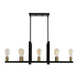 Load image into Gallery viewer, Farmhouze Light - Farmhouse 8 - Light Rectangle Island Linear Chandelier - Chandelier - 8 Bulbs -