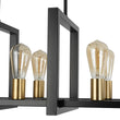 Load image into Gallery viewer, Farmhouze Light - Farmhouse 8 - Light Rectangle Island Linear Chandelier - Chandelier - 8 Bulbs -