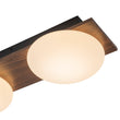 Load image into Gallery viewer, Farmhouze Light - Farmhouse Dimmable LED Linear Flush Mount Ceiling Light - Chandelier - 3 - Light -