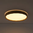 Load image into Gallery viewer, Farmhouze Light - Farmhouse Dimmable LED Round Faux Wood Ceiling Light - Ceiling Light - Natural Wood Pattern -