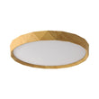 Load image into Gallery viewer, Farmhouze Light - Farmhouse Dimmable LED Round Faux Wood Ceiling Light - Ceiling Light - Natural Wood Pattern -