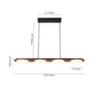 Load image into Gallery viewer, Farmhouze Light - Farmhouse Dimmable LED Wood Island Pendant Chandelier - Chandelier - 4 - Light -