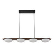Load image into Gallery viewer, Farmhouze Light - Farmhouse Dimmable LED Wood Island Pendant Chandelier - Chandelier - 4 - Light -
