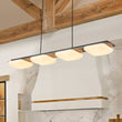Load image into Gallery viewer, Farmhouze Light - Farmhouse Dimmable LED Wood Island Pendant Chandelier - Chandelier - Square Shade -