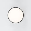 Load image into Gallery viewer, Farmhouze Light - Farmhouse Dimmable Wooden Round Flush Mount Ceiling Light - Ceiling Light - Black - 11 in -