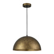 Load image into Gallery viewer, Farmhouze Light - Farmhouse Industrial Oversized Iron Dome Pendant - Chandelier - Distressed Gray - 15 in.
