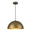 Load image into Gallery viewer, Farmhouze Light - Farmhouse Industrial Oversized Iron Dome Pendant - Chandelier - Distressed Gray - 15 in.