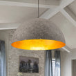 Load image into Gallery viewer, Farmhouze Light - Farmhouse Industrial Oversized Iron Dome Pendant - Chandelier - Distressed Gray - 23 in.