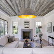 Load image into Gallery viewer, Farmhouze Light - Farmhouse Industrial Oversized Iron Dome Pendant - Chandelier - Distressed Gray - 31 in. (Back Order)