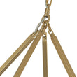Load image into Gallery viewer, Farmhouze Light-Farmhouse Large 12-Light Candle Wagon Wheel Chandelier-Chandelier-Brass-