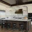 Load image into Gallery viewer, Farmhouze Light - Farmhouse Manor 4 - Light Glass Square Cage Chandelier - Chandelier - 4 - Light -