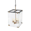 Load image into Gallery viewer, Farmhouze Light - Farmhouse Manor 4 - Light Glass Square Cage Chandelier - Chandelier - 4 - Light -