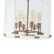 Load image into Gallery viewer, Farmhouze Light - Farmhouse Manor 6 - Light Clear Glass Cage Chandelier - Chandelier - 6 - Light -