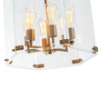 Load image into Gallery viewer, Farmhouze Light - Farmhouse Manor 6 - Light Clear Glass Cage Chandelier - Chandelier - 6 - Light -