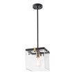 Load image into Gallery viewer, Farmhouze Light - Farmhouse Simple 1 - Light Square Glass Lantern Pendant - Pendant - 1 - Light -