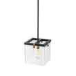 Load image into Gallery viewer, Farmhouze Light - Farmhouse Simple 1 - Light Square Glass Lantern Pendant - Pendant - 1 - Light -
