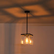 Load image into Gallery viewer, Farmhouze Light - Farmhouse Simple 1 - Light Square Glass Lantern Pendant - Pendant - 1 - Light -