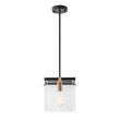 Load image into Gallery viewer, Farmhouze Light - Farmhouse Simple 1 - Light Square Glass Lantern Pendant - Pendant - 1 - Light -