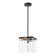 Load image into Gallery viewer, Farmhouze Light - Farmhouse Simple 1 - Light Square Glass Lantern Pendant - Pendant - 1 - Light -