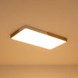 Load image into Gallery viewer, Farmhouze Light - Farmhouse Wood Rectangle Dimmable LED Ceiling Light - Ceiling Light - White -