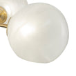 Load image into Gallery viewer, Farmhouze Light - French Country Milky Misty Glass Bubble Island Chandelier - Chandelier - Brass -