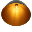 Load image into Gallery viewer, Farmhouze Light - French Farmhouse 1 - Light Large Metal Dome Pendant Light - Pendant - Black -