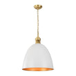 Load image into Gallery viewer, Farmhouze Light - French Farmhouse 1 - Light Large Metal Dome Pendant Light - Pendant - Black -