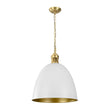 Load image into Gallery viewer, Farmhouze Light - French Farmhouse 1 - Light Large Metal Dome Pendant Light - Pendant - Black -