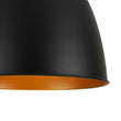 Load image into Gallery viewer, Farmhouze Light - French Farmhouse 1 - Light Large Metal Dome Pendant Light - Pendant - Black -
