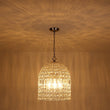 Load image into Gallery viewer, Farmhouze Light - French Farmhouse Crystal Lantern Pendant Light - Chandelier - S/Brass -