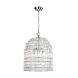 Load image into Gallery viewer, Farmhouze Light - French Farmhouse Crystal Lantern Pendant Light - Chandelier - S/Brass -