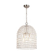 Load image into Gallery viewer, Farmhouze Light - French Farmhouse Crystal Lantern Pendant Light - Chandelier - S/Brass -