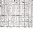 Load image into Gallery viewer, Farmhouze Light - French Farmhouse Crystal Lantern Pendant Light - Chandelier - S/Nickel -