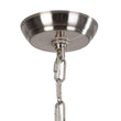Load image into Gallery viewer, Farmhouze Light - French Farmhouse Crystal Lantern Pendant Light - Chandelier - S/Nickel -