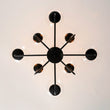 Load image into Gallery viewer, Farmhouze Light - Funky Clear Seeded Glass Globe Tired Bubble Chandelier - Chandelier - Black -