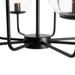 Load image into Gallery viewer, Farmhouze Light - Funky Clear Seeded Glass Globe Tired Bubble Chandelier - Chandelier - Black -